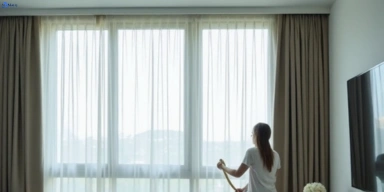 Delicate fabric curtain stain removal silk velvet sheer queenscliff-vic treatment